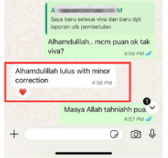 Lulus VIVA testimoni 1